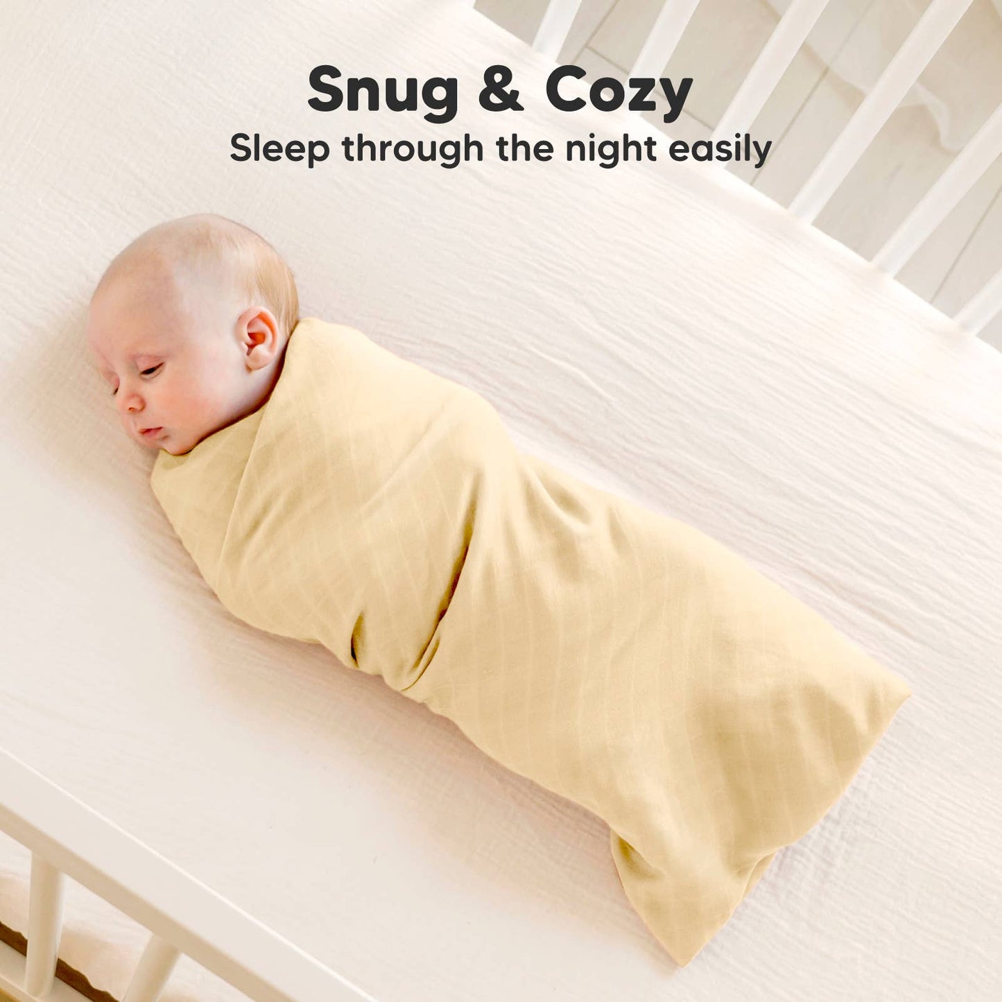 KeaBabies - Lumi Muslin Swaddle Blankets