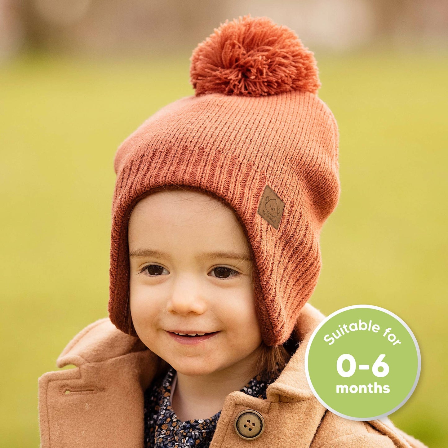 KeaBabies - Muff Baby Beanie for Newborn Baby Boys and Girls