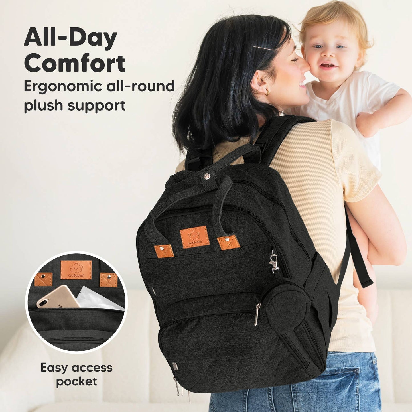 KeaBabies - Rove Diaper Backpack