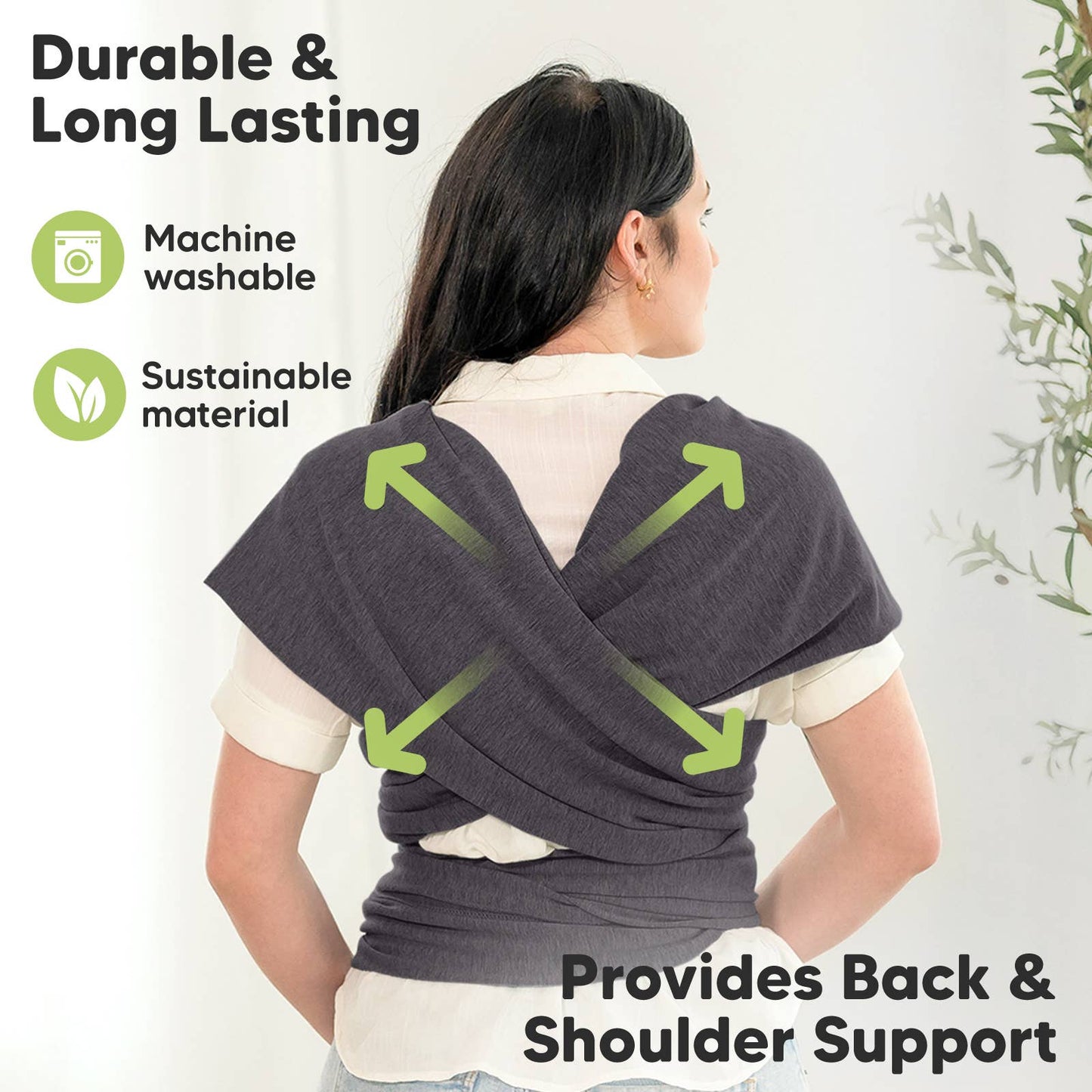 KeaBabies - Original Baby Wrap Carrier
