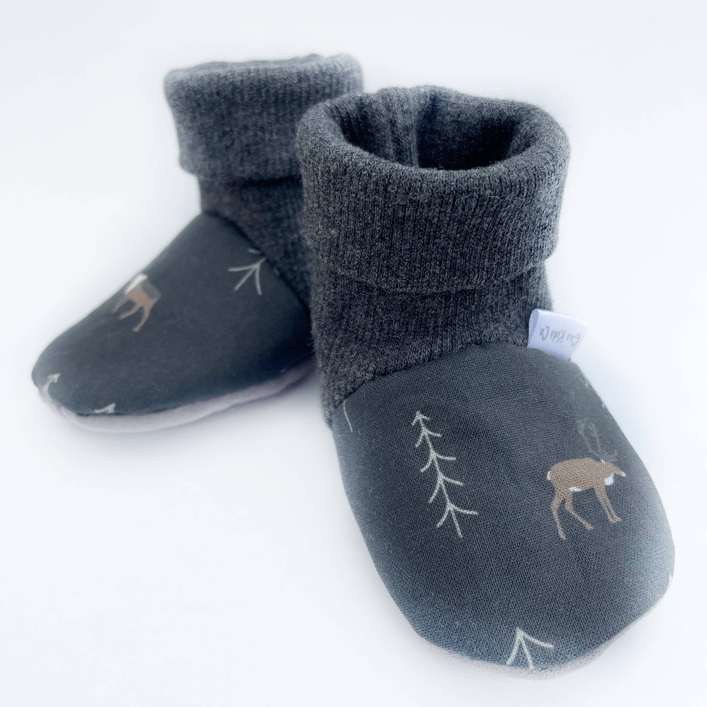 Gus Kids Co. - Moose Forest Baby Booties Gus Kids Co.