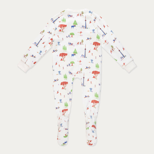 Mini Wardrobes - Footed Pajamas Baby Boy, Baby Jumpsuit, Baby Coveralls, Cotton Mini Wardrobes