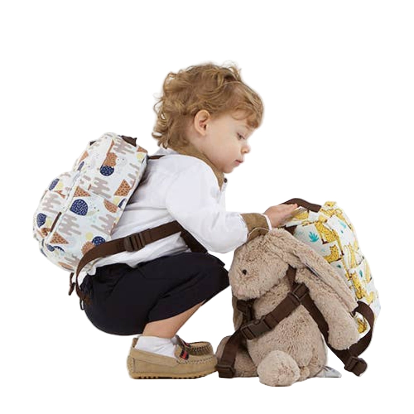 Kinderspel - All-in-One Insulated Toddler Backpack with Tether / Lunchbag