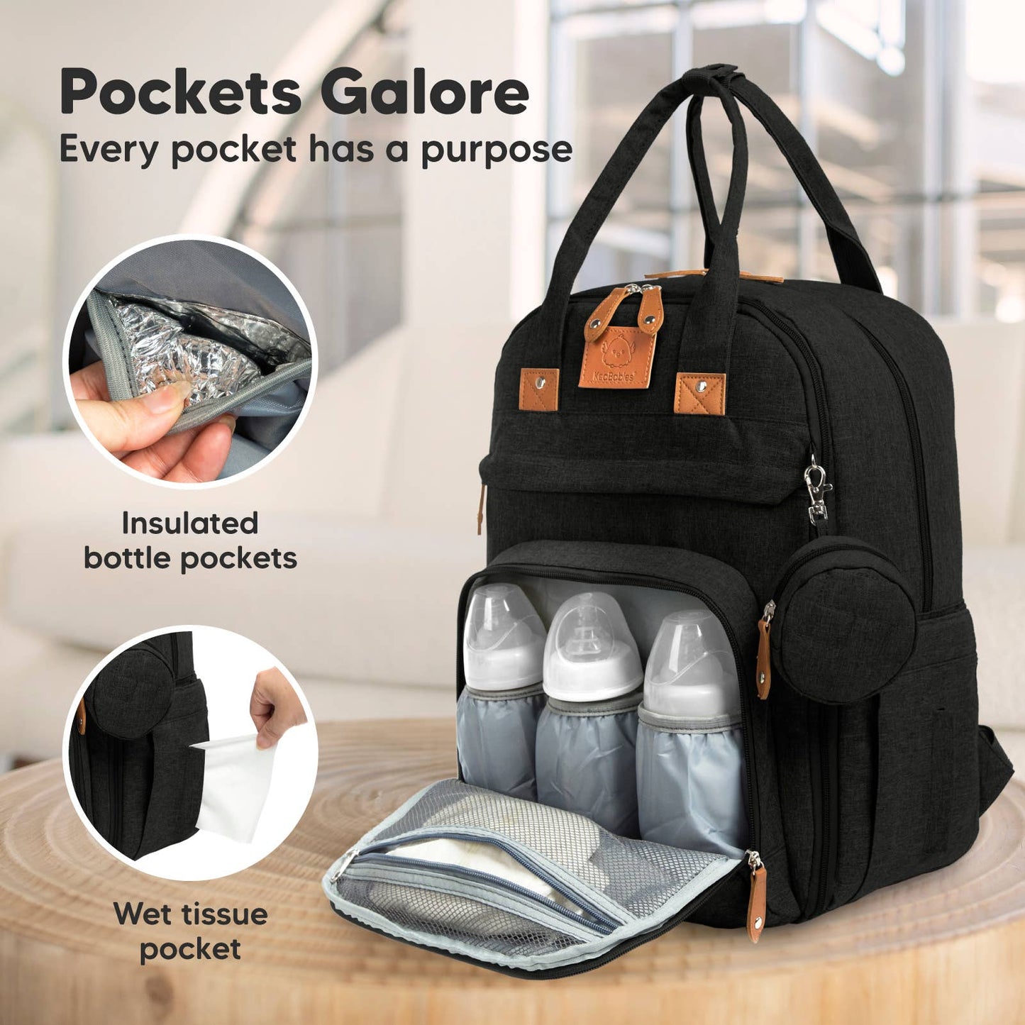 KeaBabies - Rove Diaper Backpack