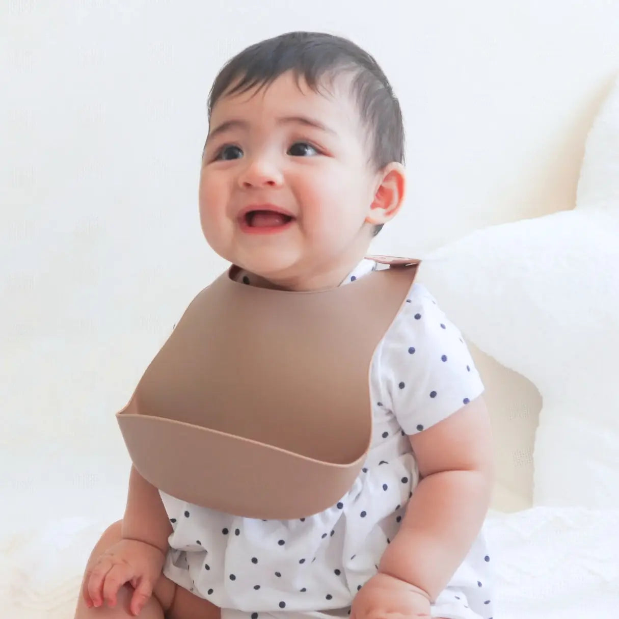 Baby Bliss - Silicone Bib - Sage