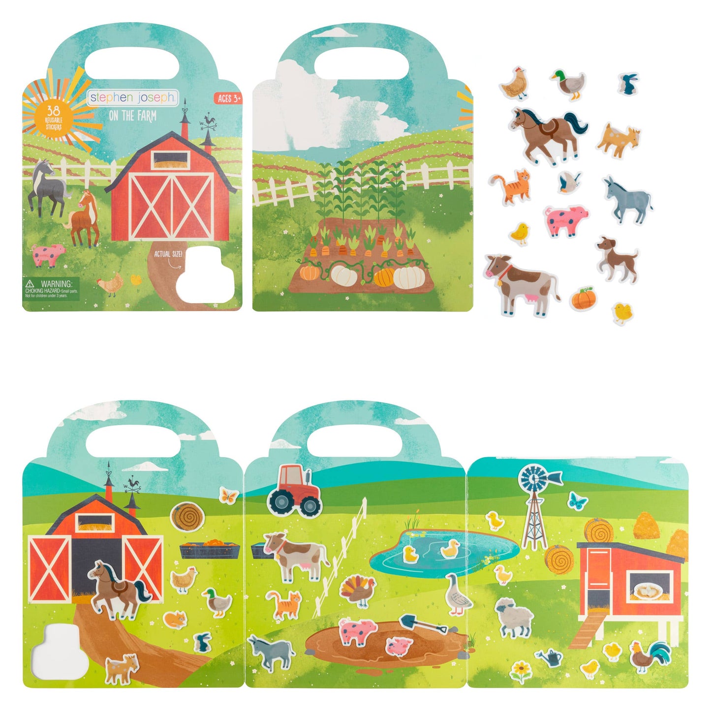 Stephen Joseph - Reusable Sticker