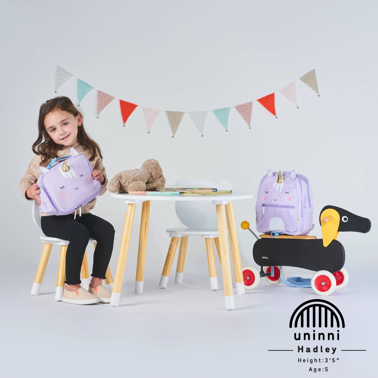 uninni - Toddler Backpack - Unicorn