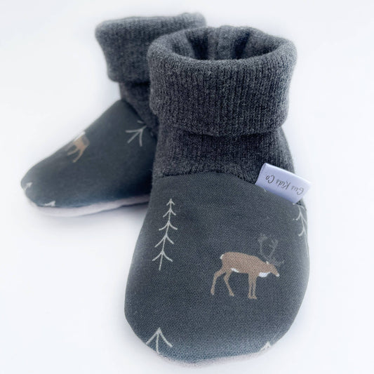 Gus Kids Co. - Moose Forest Baby Booties Gus Kids Co.
