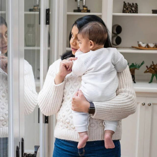 Snugabye - Dream Cozy Quilted Jumpsuit - White Gertex
