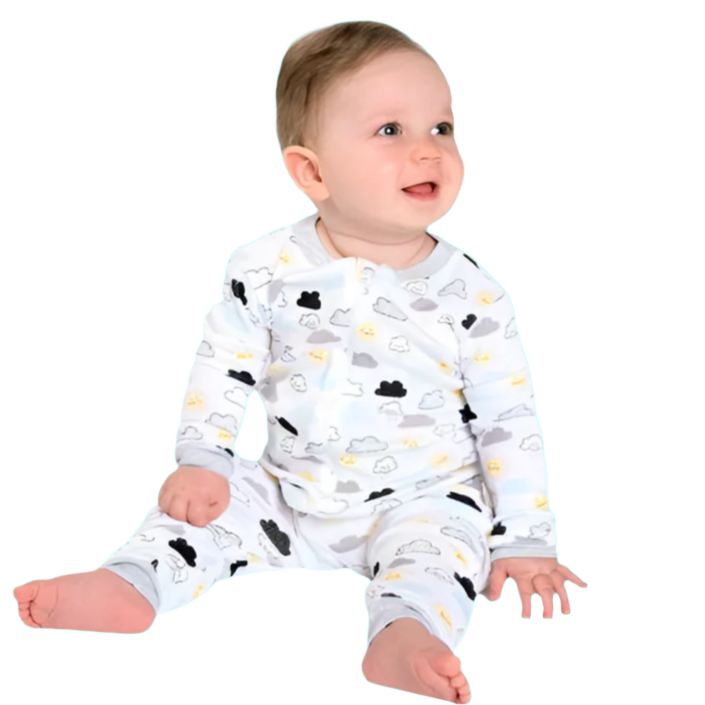 Snugabye - Footless Sleeper - Clouds
