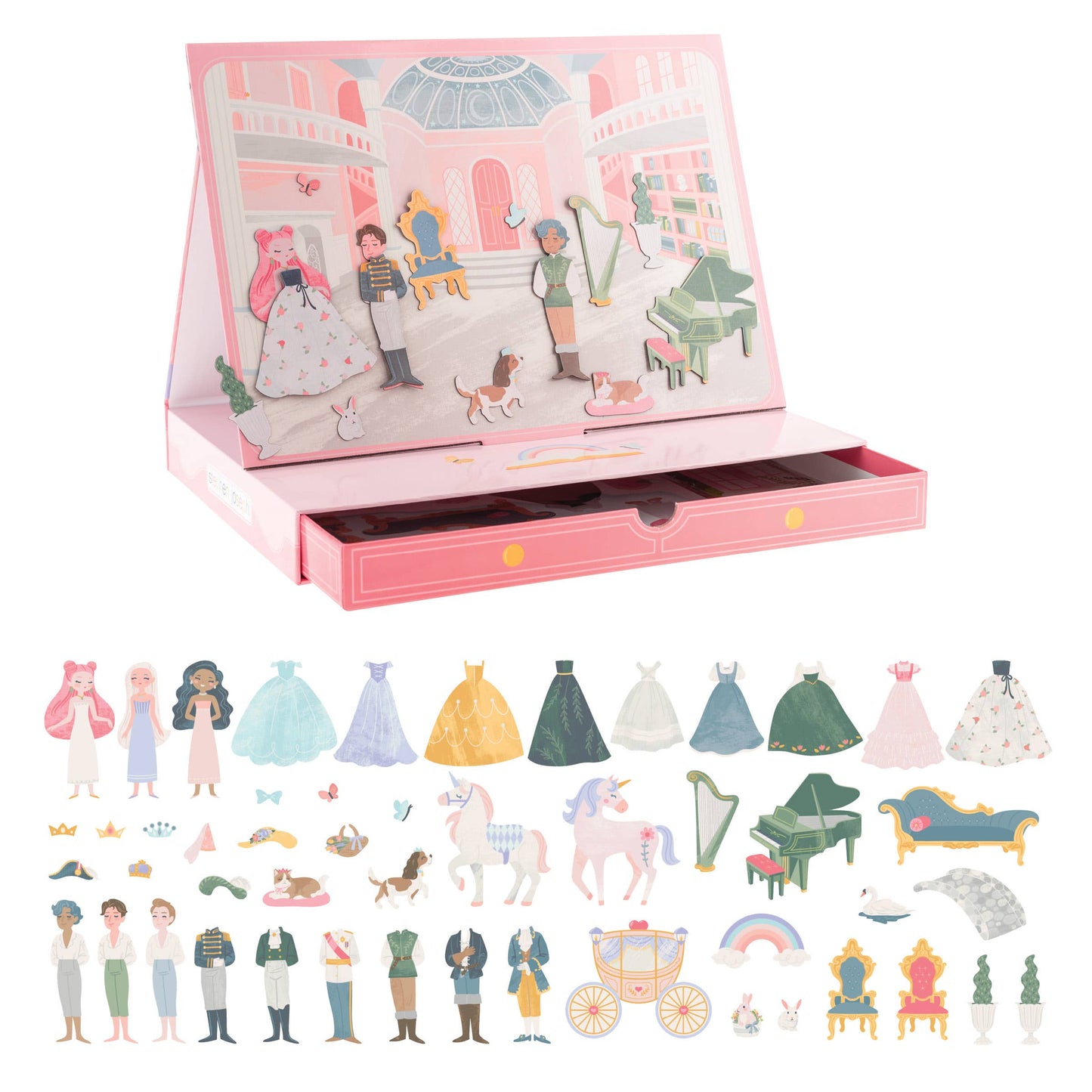Stephen Joseph - Magnetic Scene Drawer Toy Set for Kids
