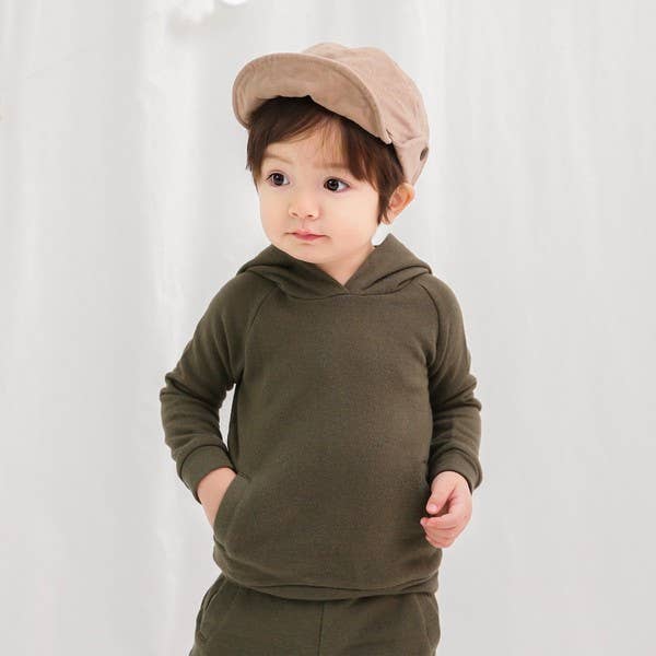 Vaenait Baby - Khaki Bengdi Hoodie Set (2-3T)