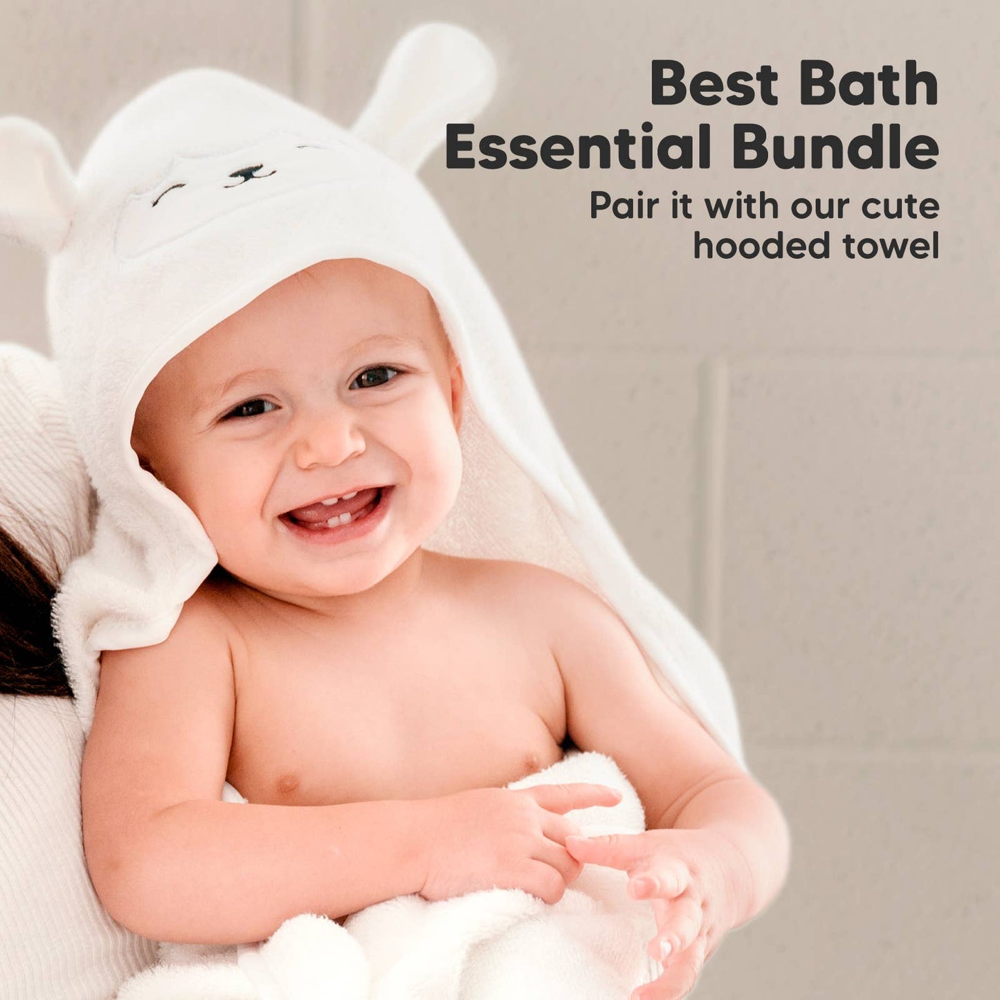 KeaBabies - 6Pack Baby Wash Cloths