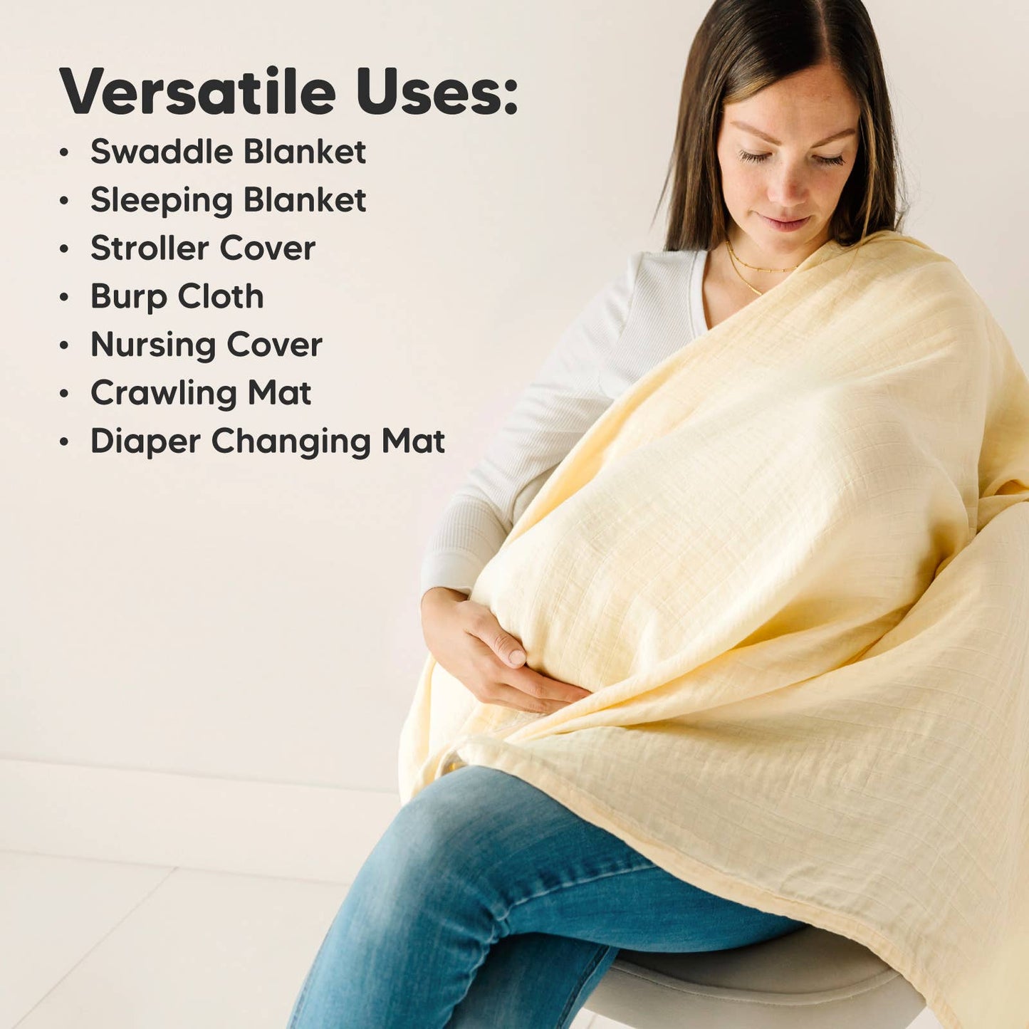 KeaBabies - Lumi Muslin Swaddle Blankets