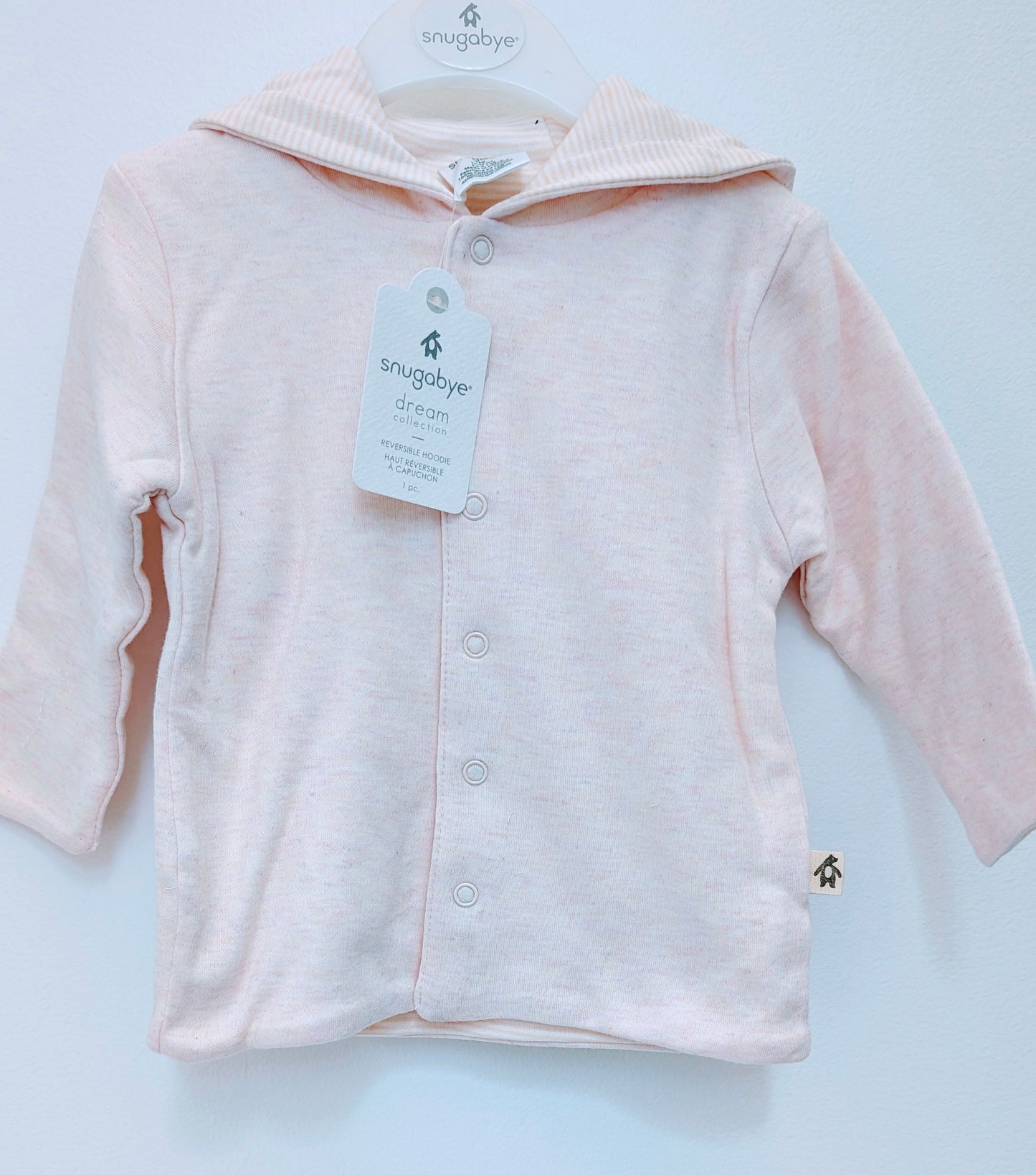 Snugabye - Dream Girls Reversible Hoodie - Pink