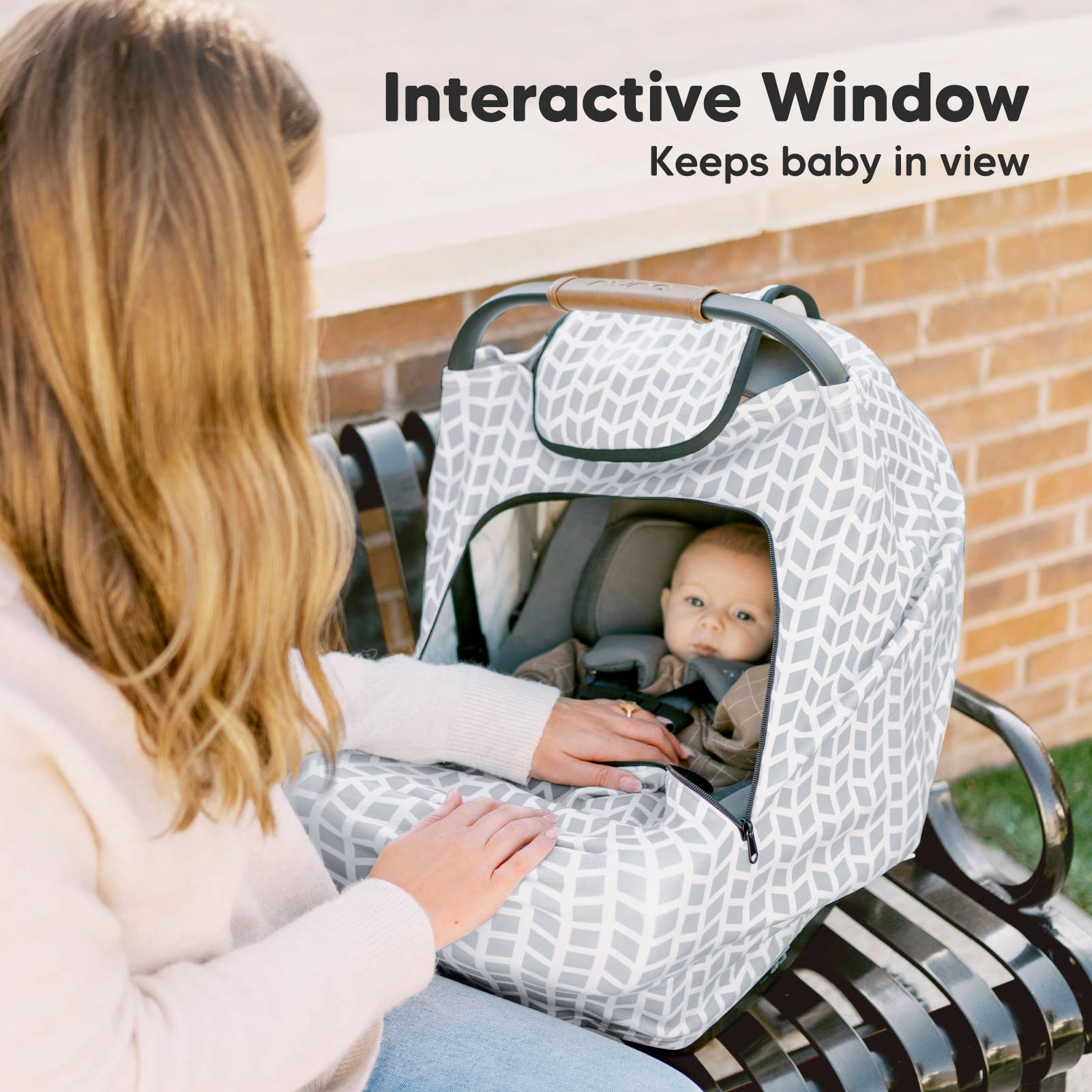 KeaBabies - Warmzy Baby Carseat Cover (Kite) KeaBabies