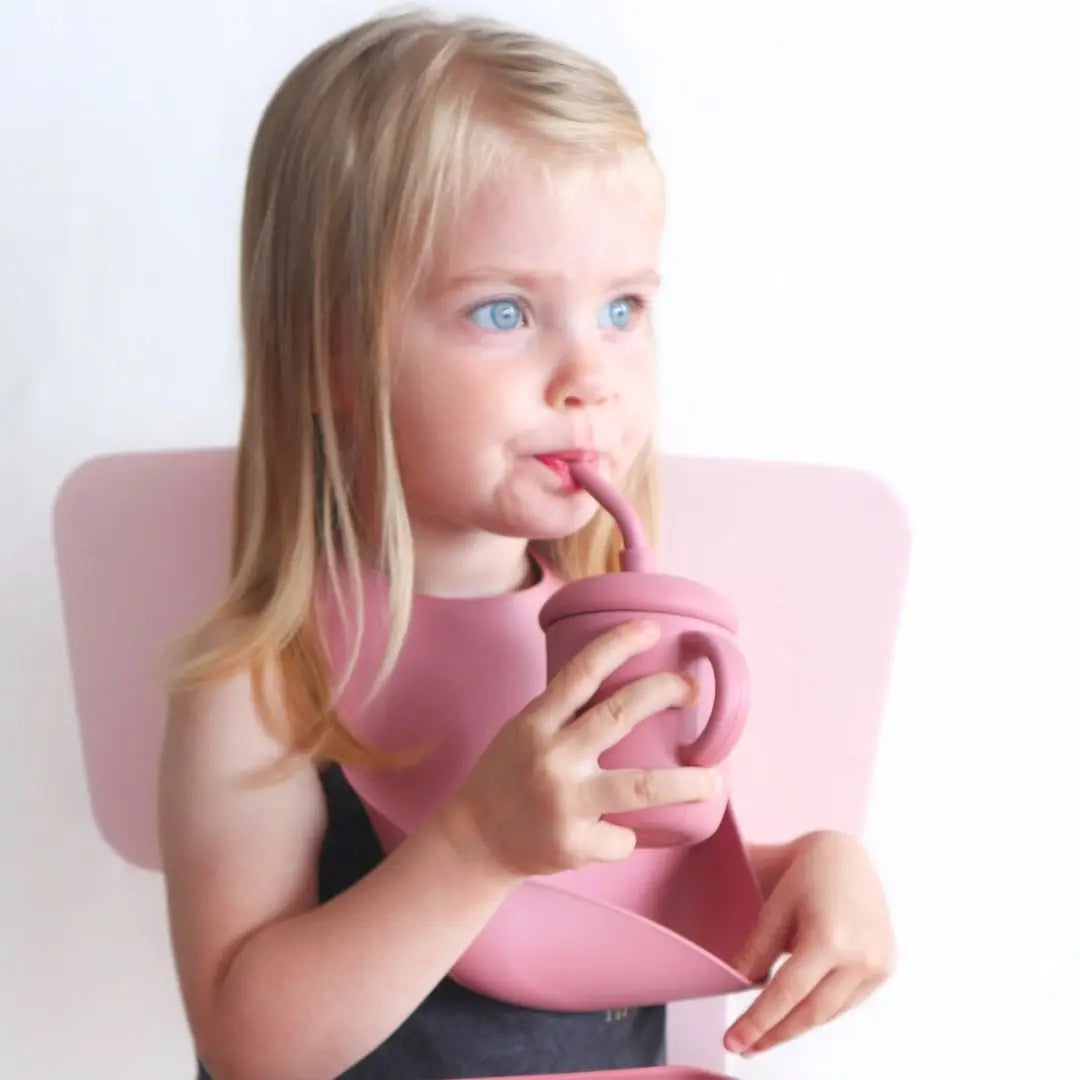 Baby Bliss - Silicone Bib - Sage