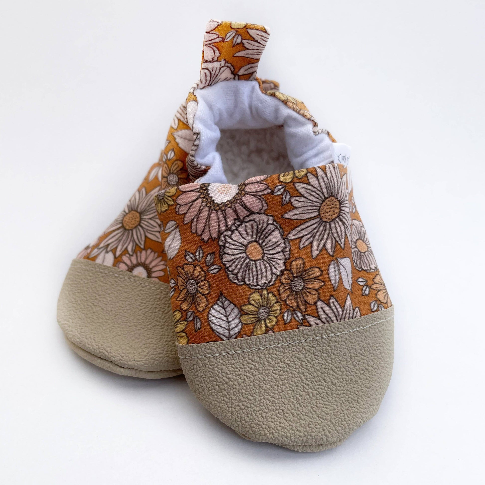 Gus Kids Co. - Autumn Retro Floral Baby Shoes Gus Kids Co.