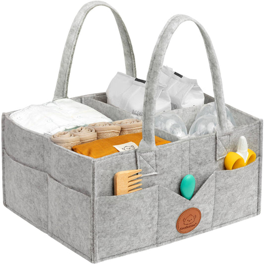 KeaBabies - Original Baby Diaper Caddy Organizer for Nursery, Storage