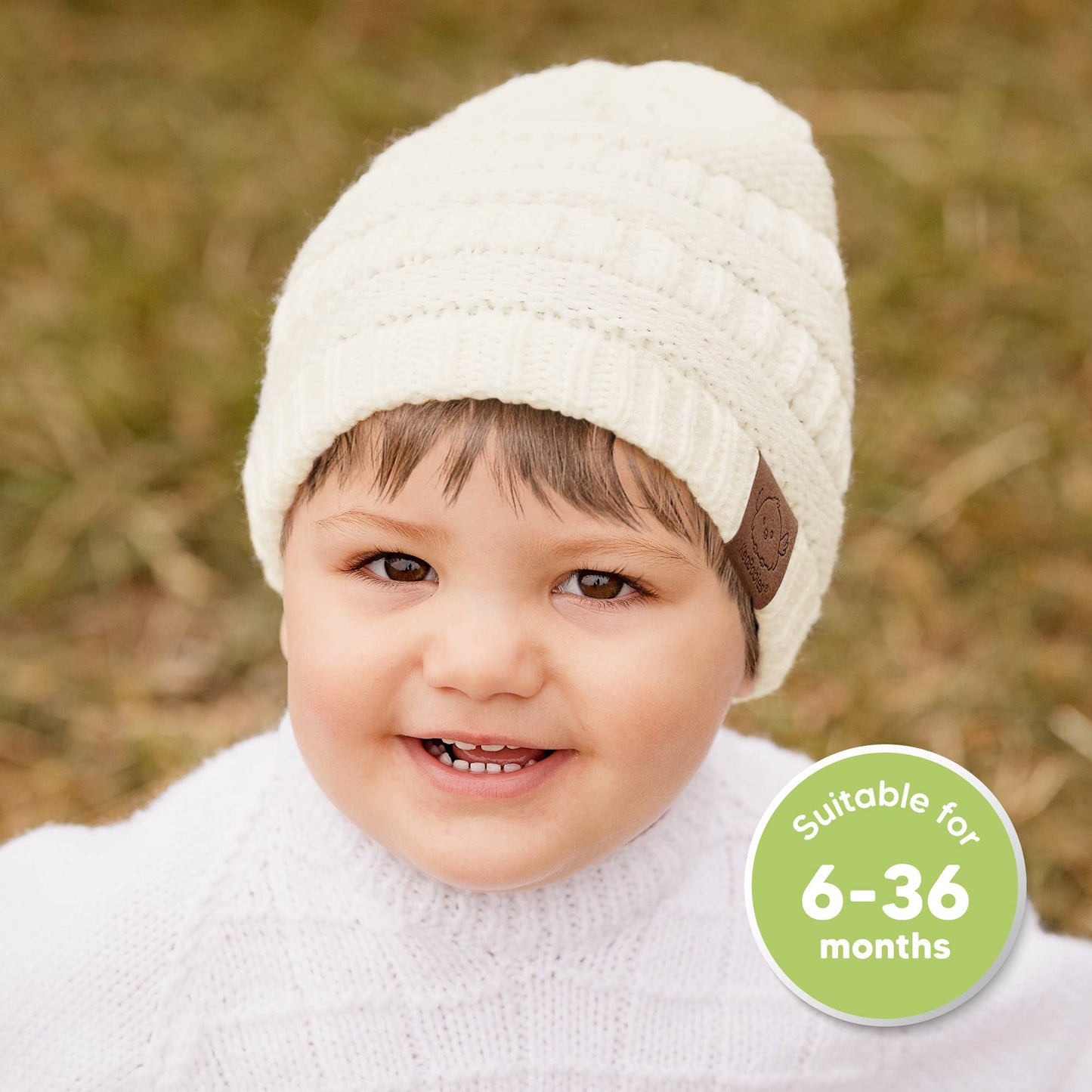 KeaBabies - 3-Pack Warmzy Baby Beanies (Sweet Pea, 6-36mos) KeaBabies