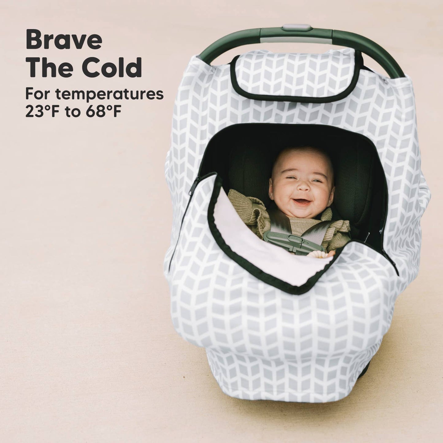 KeaBabies - Warmzy Baby Carseat Cover (Kite) KeaBabies