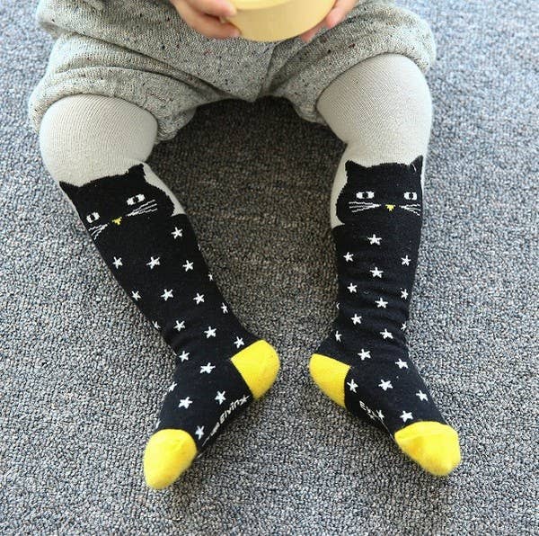 Vaenait Baby - Girls Tights - Chloe Black