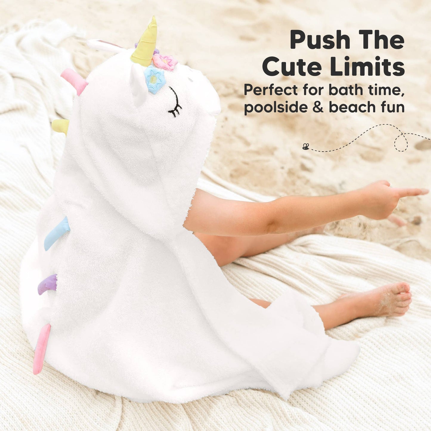 KeaBabies - Playpals Hooded Baby Bath Towels KeaBabies
