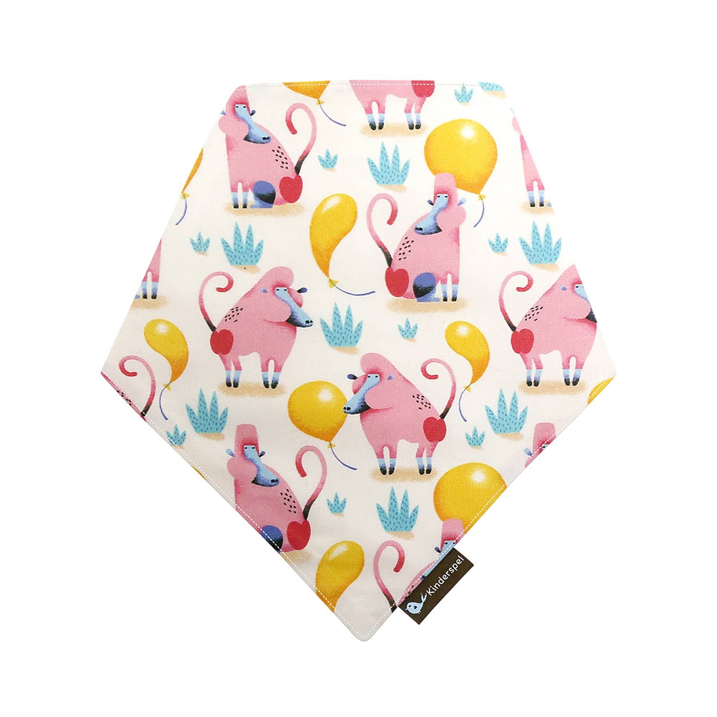 Kinderspel - Adjustable Bandana Scarf Bib with Organic Cotton Lining