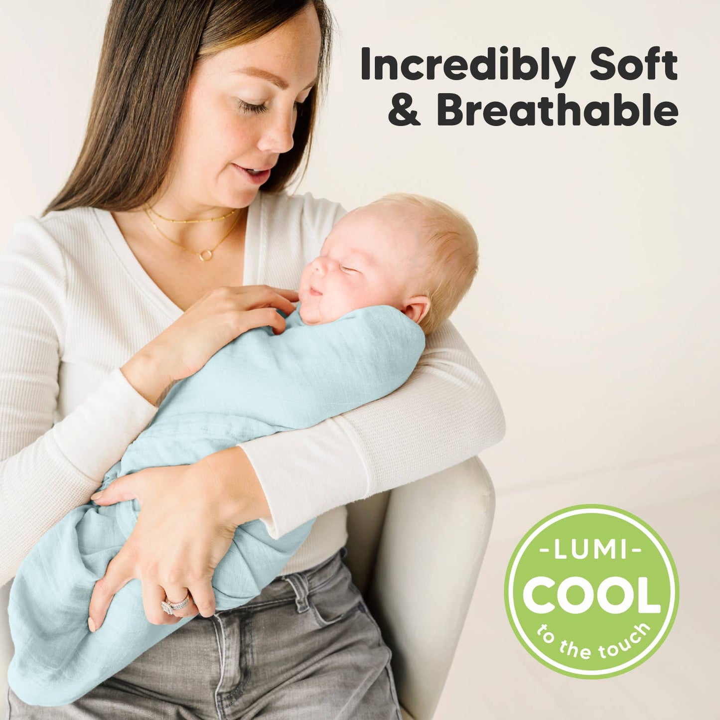 KeaBabies -  Lumi Muslin Swaddle Blankets