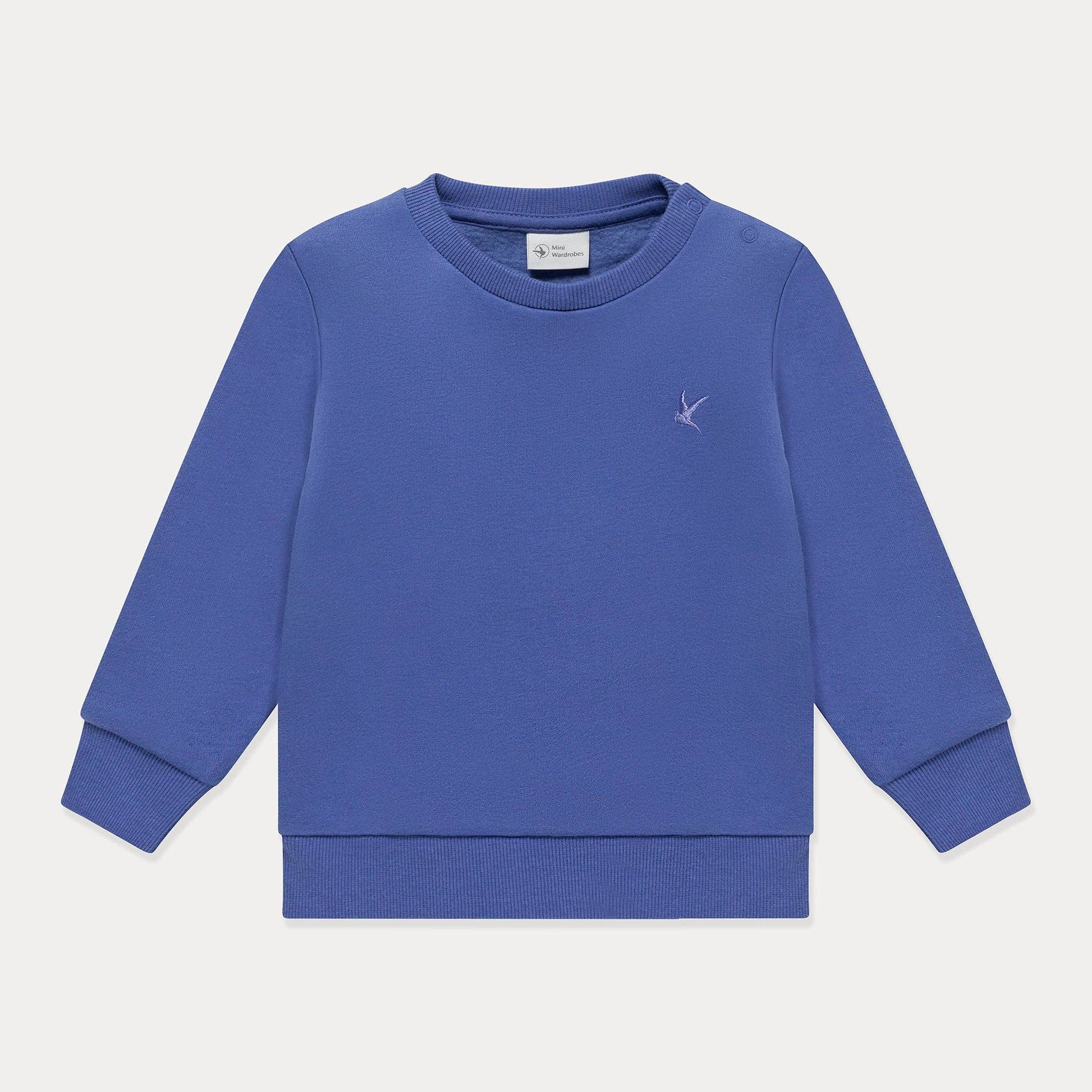 Mini Wardrobes - Baby Sweatshirt, Soft Fleece Cotton Crewneck Infant Sweatshirt Mini Wardrobes