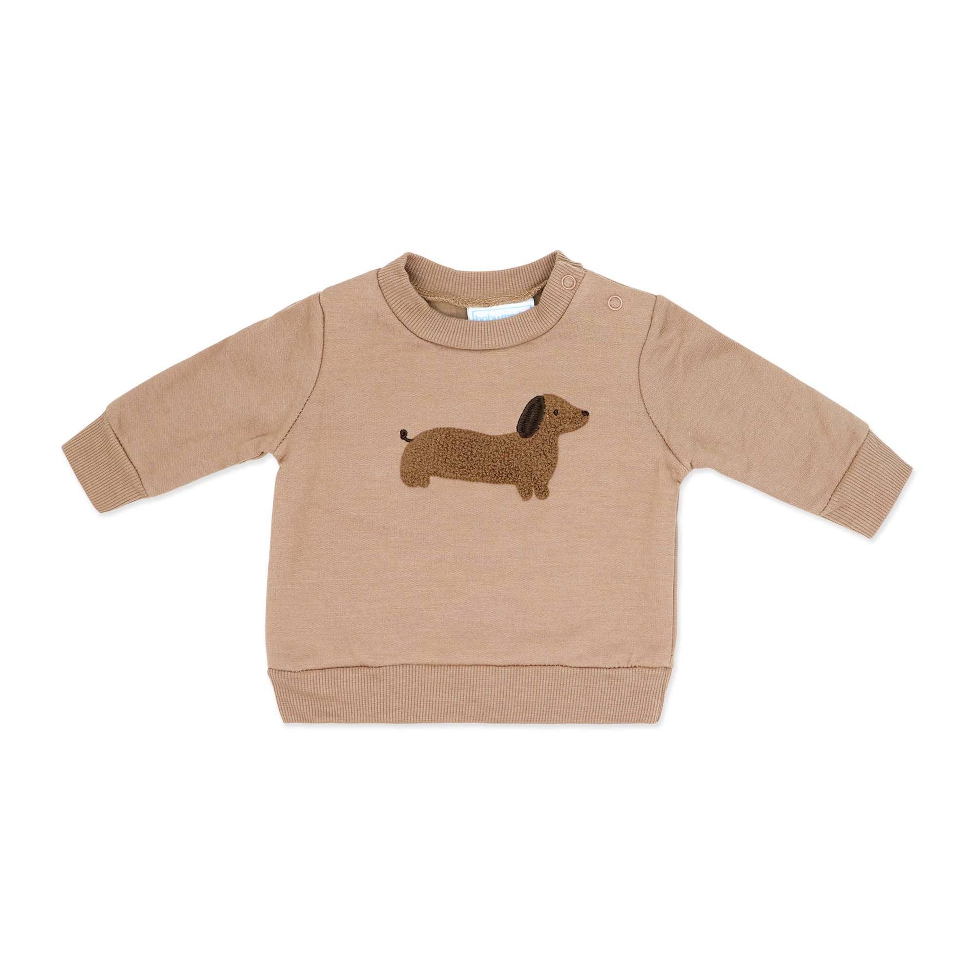 Baby Mode - Boys 3 Piece Fleece Jogger Set: Dog Rose Textiles