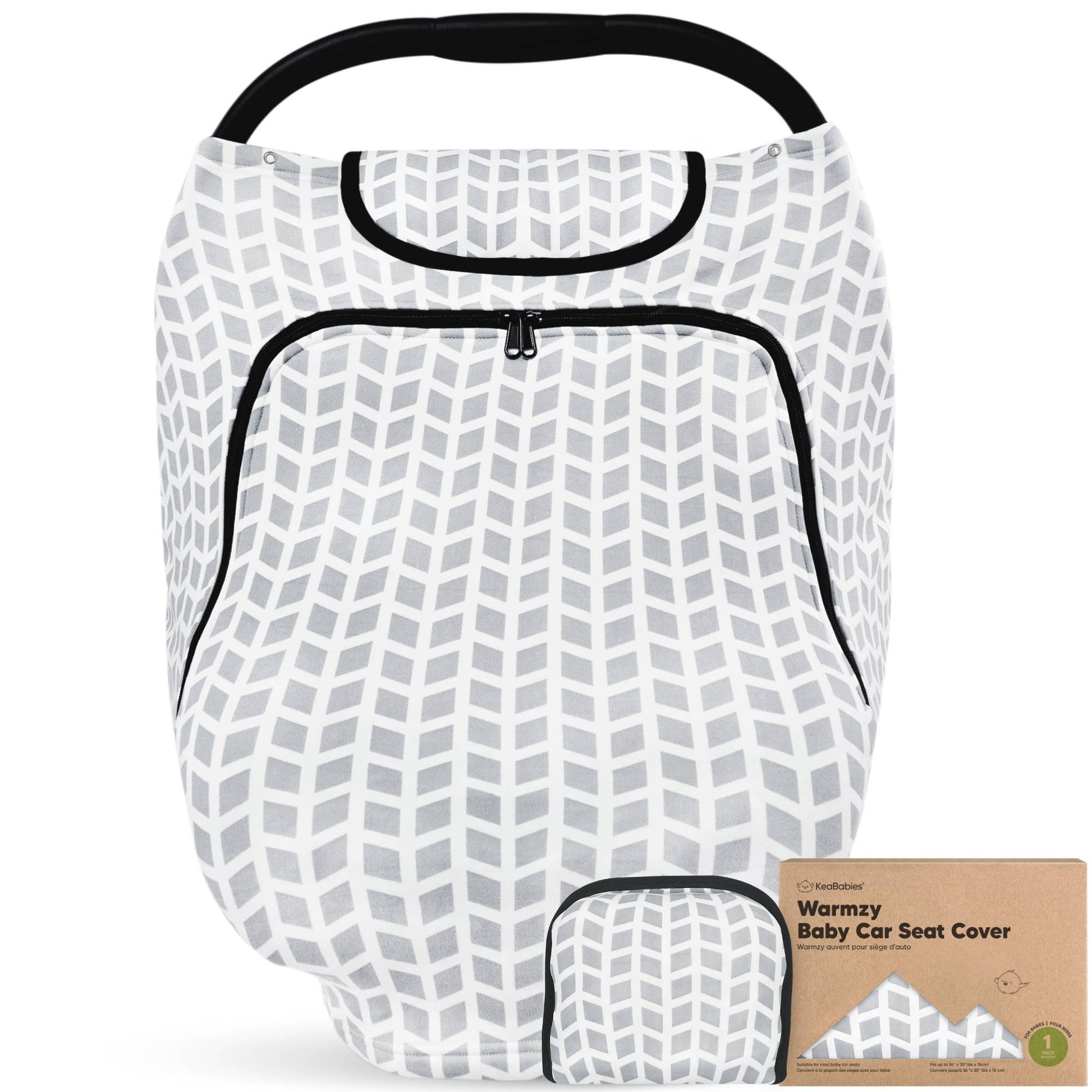 KeaBabies - Warmzy Baby Carseat Cover (Kite) KeaBabies