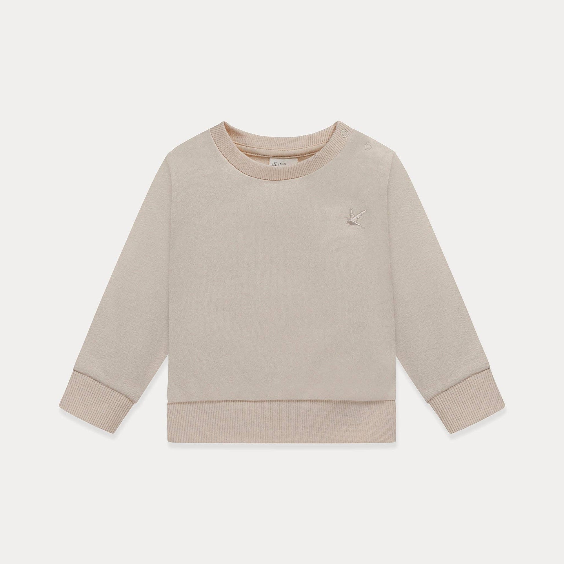 Mini Wardrobes - Baby Sweatshirt, Soft Fleece Cotton Crewneck Infant Sweatshirt, Multiple Colors Mini Wardrobes
