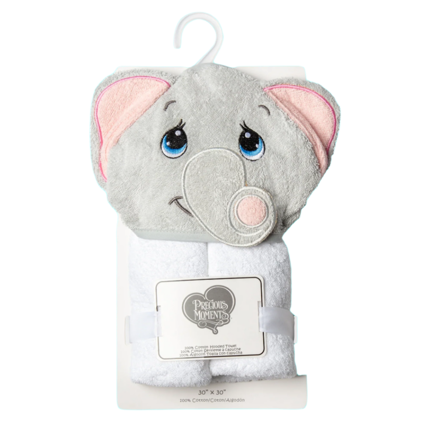 Precious Moments Hooded Towel - Elephant