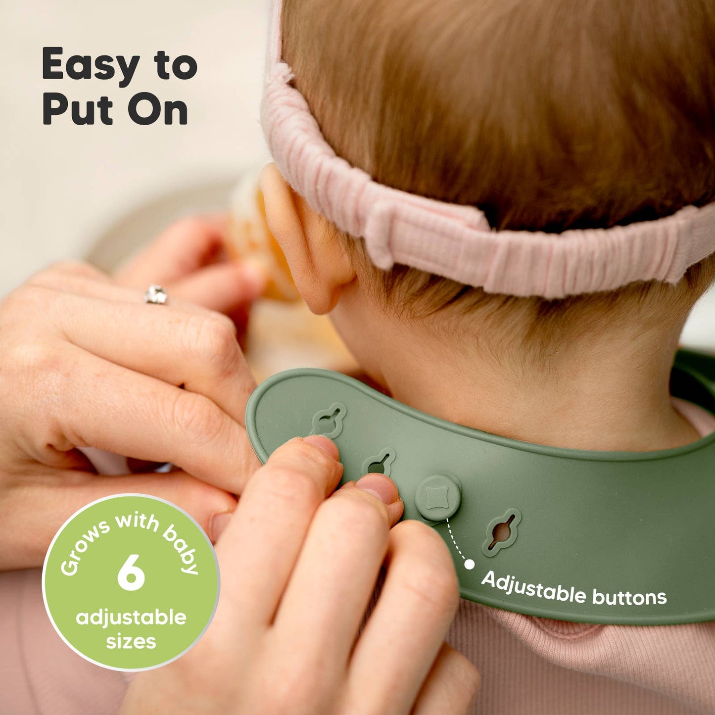KeaBabies - 2-Pack Prep Silicone Bibs for Babies, Toddlers, Boys, Girls KeaBabies