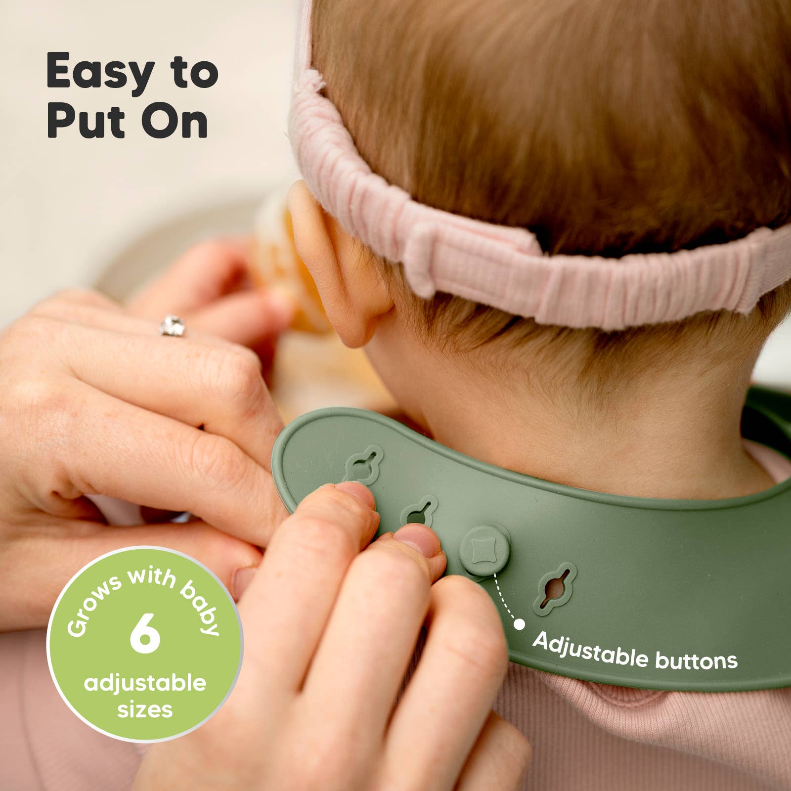KeaBabies - 2-Pack Prep Silicone Bibs for Babies, Toddlers, Boys, Girls KeaBabies