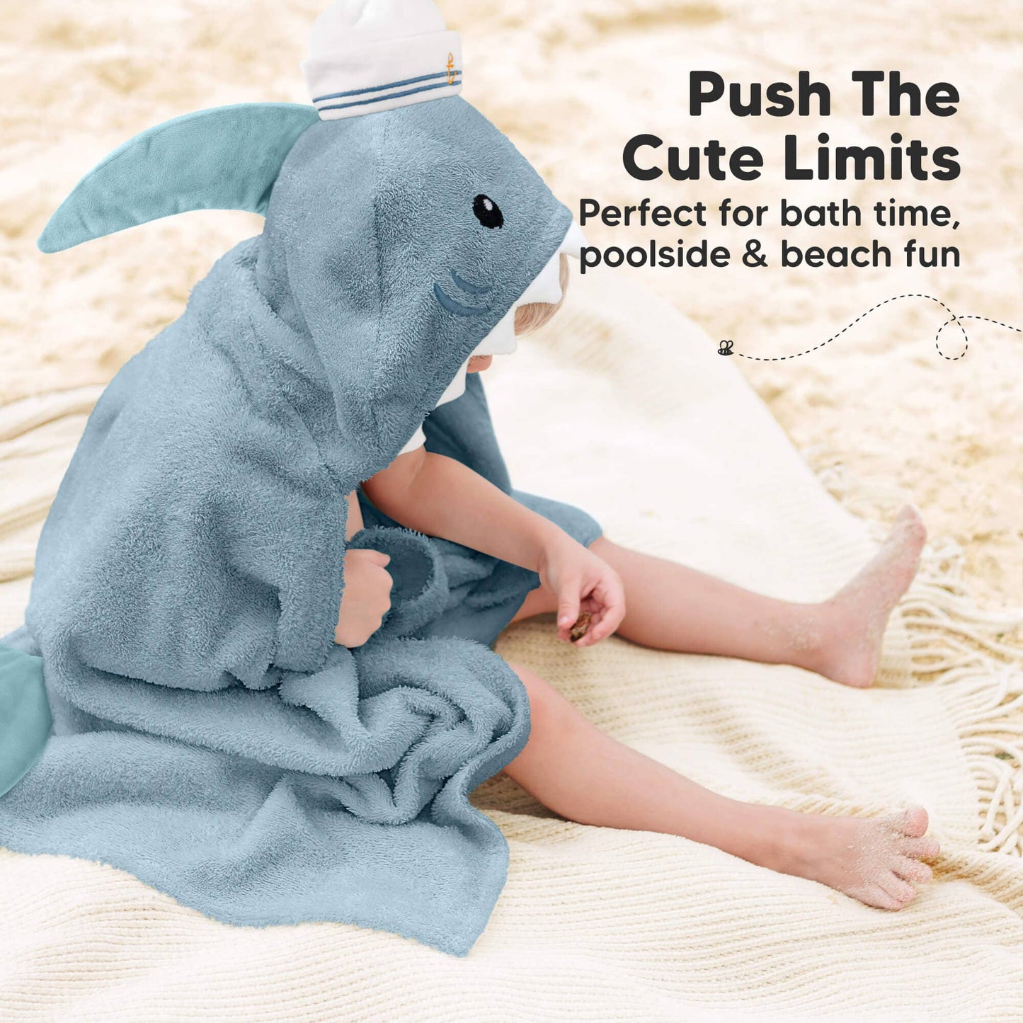KeaBabies - Playpals Hooded Baby Bath Towels KeaBabies