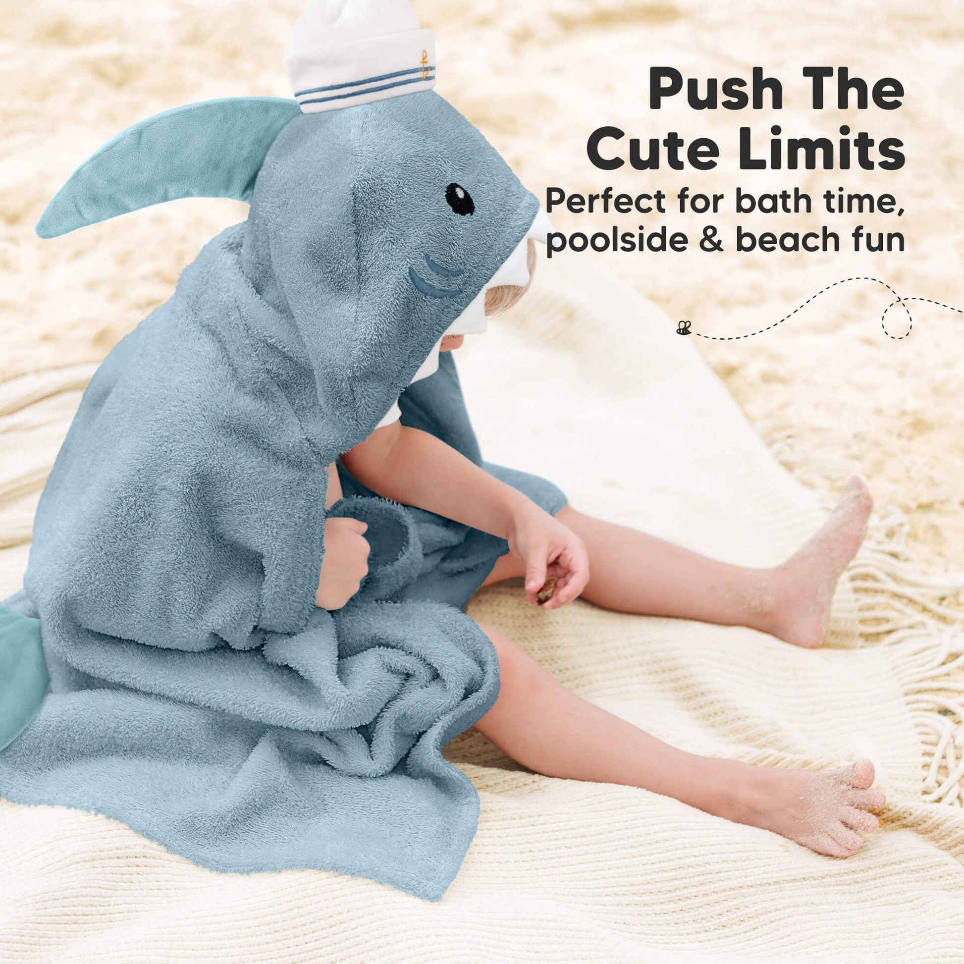 KeaBabies - Playpals Hooded Baby Bath Towels KeaBabies