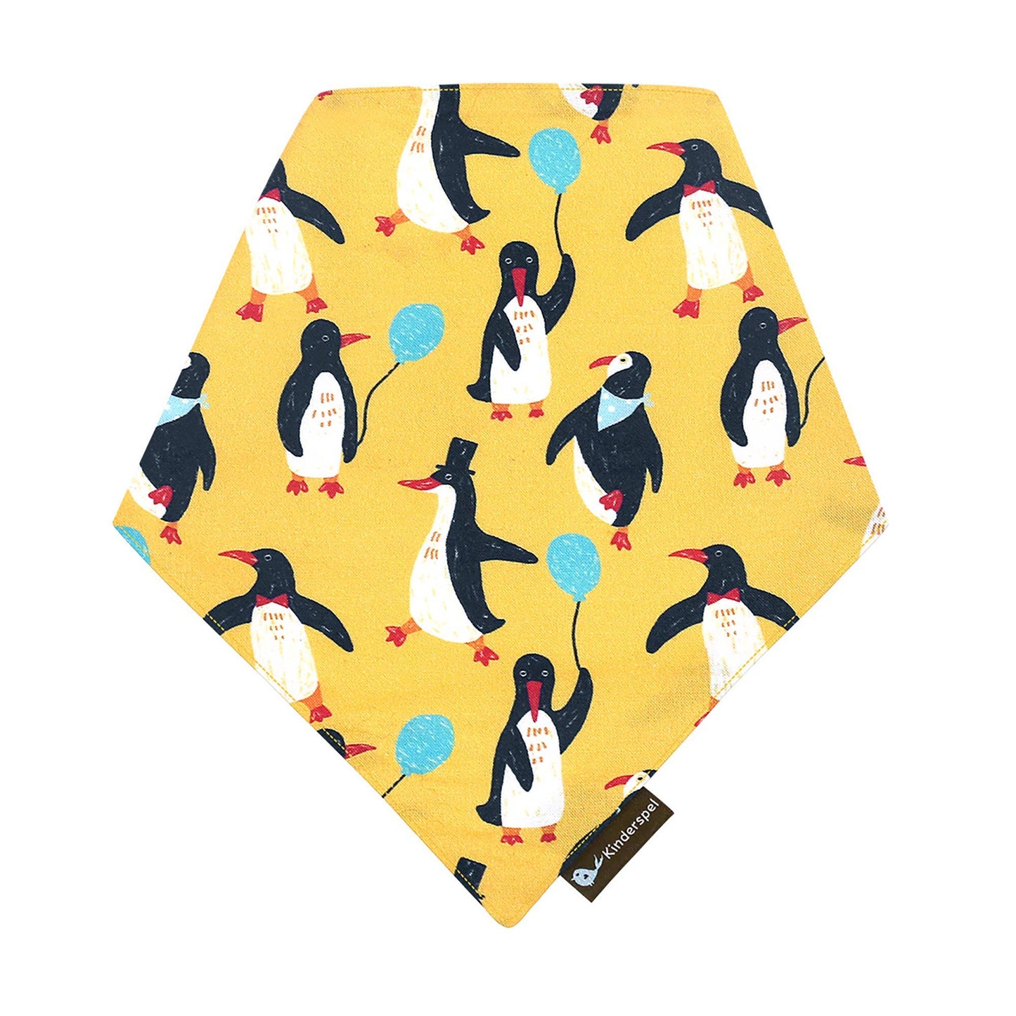 Kinderspel - Adjustable Bandana Scarf Bib with Organic Cotton Lining