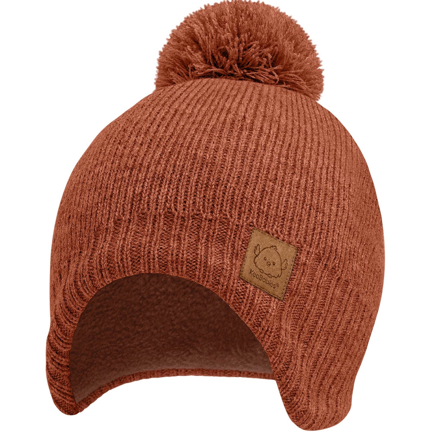 KeaBabies - Muff Baby Beanie for Newborn Baby Boys and Girls