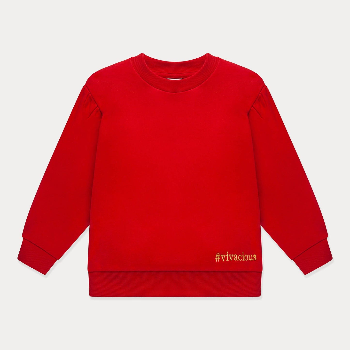 Mini Wardrobes - Toddler Sweatshirt Girls Crewneck Sweatshirt, Soft Fleece Cotton Mini Wardrobes