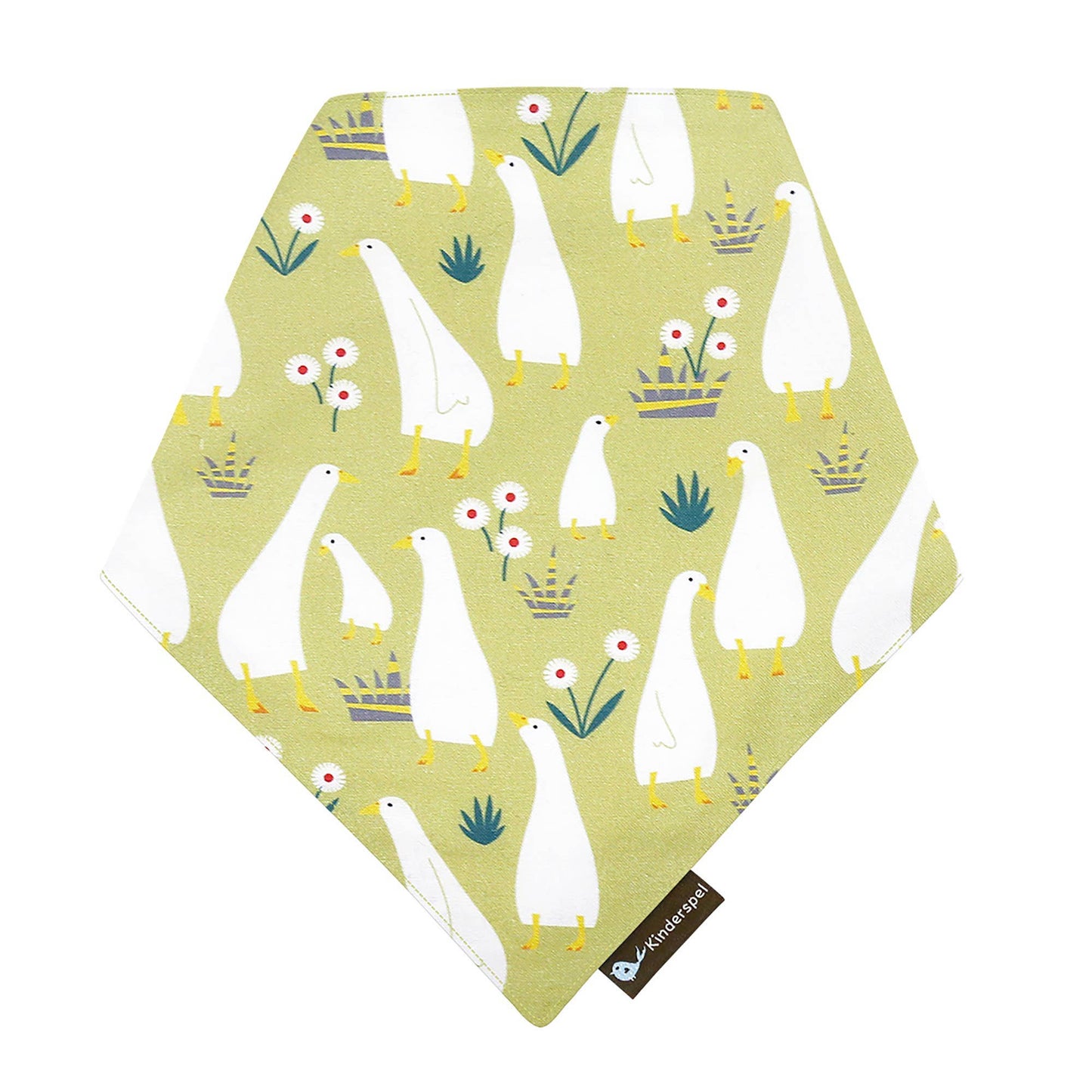 Kinderspel - Adjustable Bandana Scarf Bib with Organic Cotton Lining