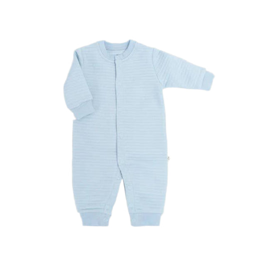 Snugabye - Dream Cozy Quilted Jumpsuit - Sky