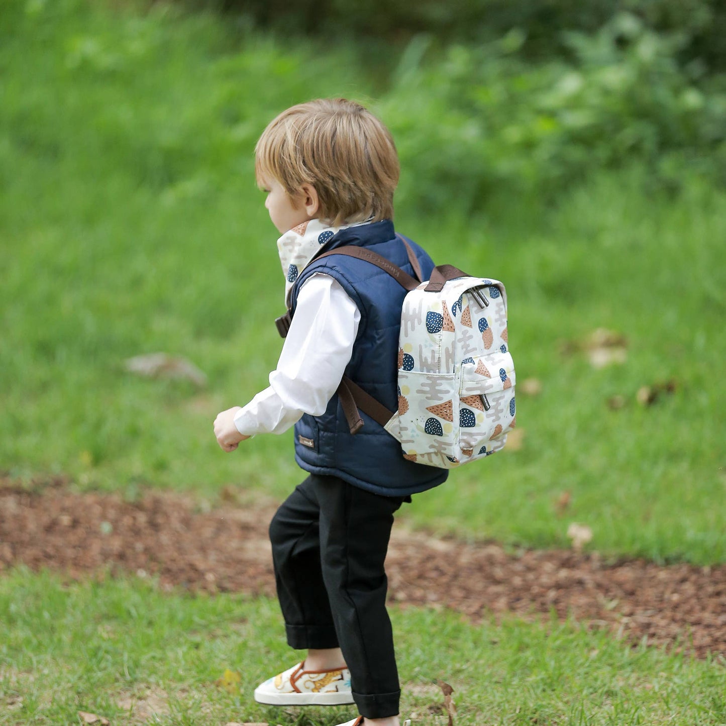 Kinderspel - All-in-One Insulated Toddler Backpack with Tether / Lunchbag
