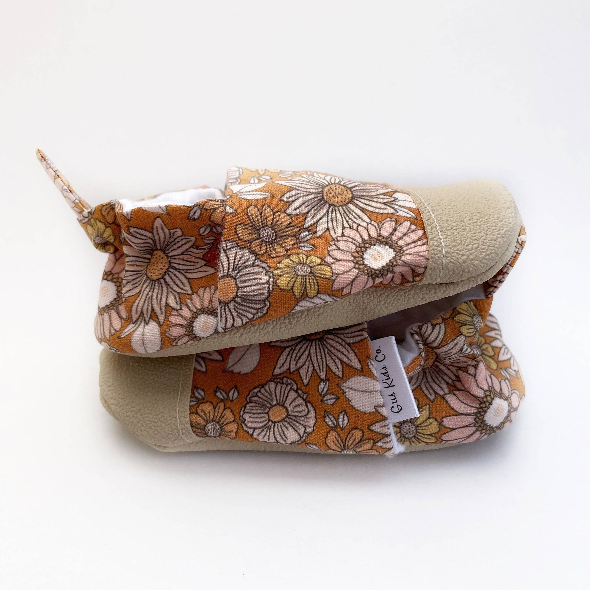 Gus Kids Co. - Autumn Retro Floral Baby Shoes Gus Kids Co.