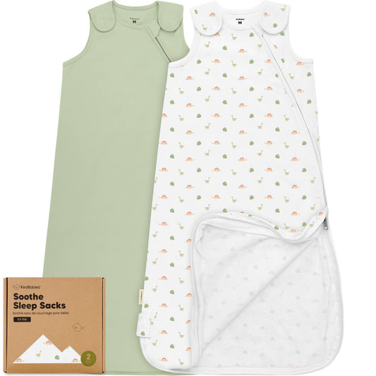 KeaBabies - Soothe Sleep Sack, Baby Wearable Blanket (6-18mos) KeaBabies