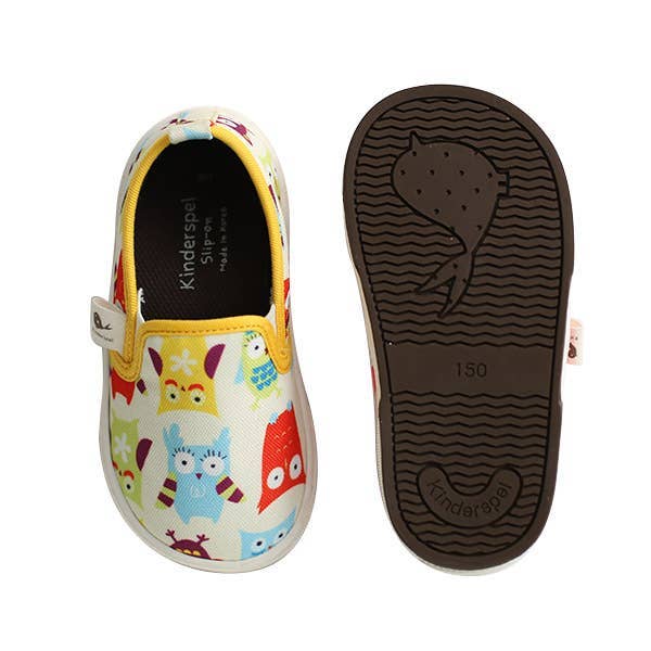 Kinderspel- Slip-On Toddler Shoes Loafer Style With Natural Rubber Sole