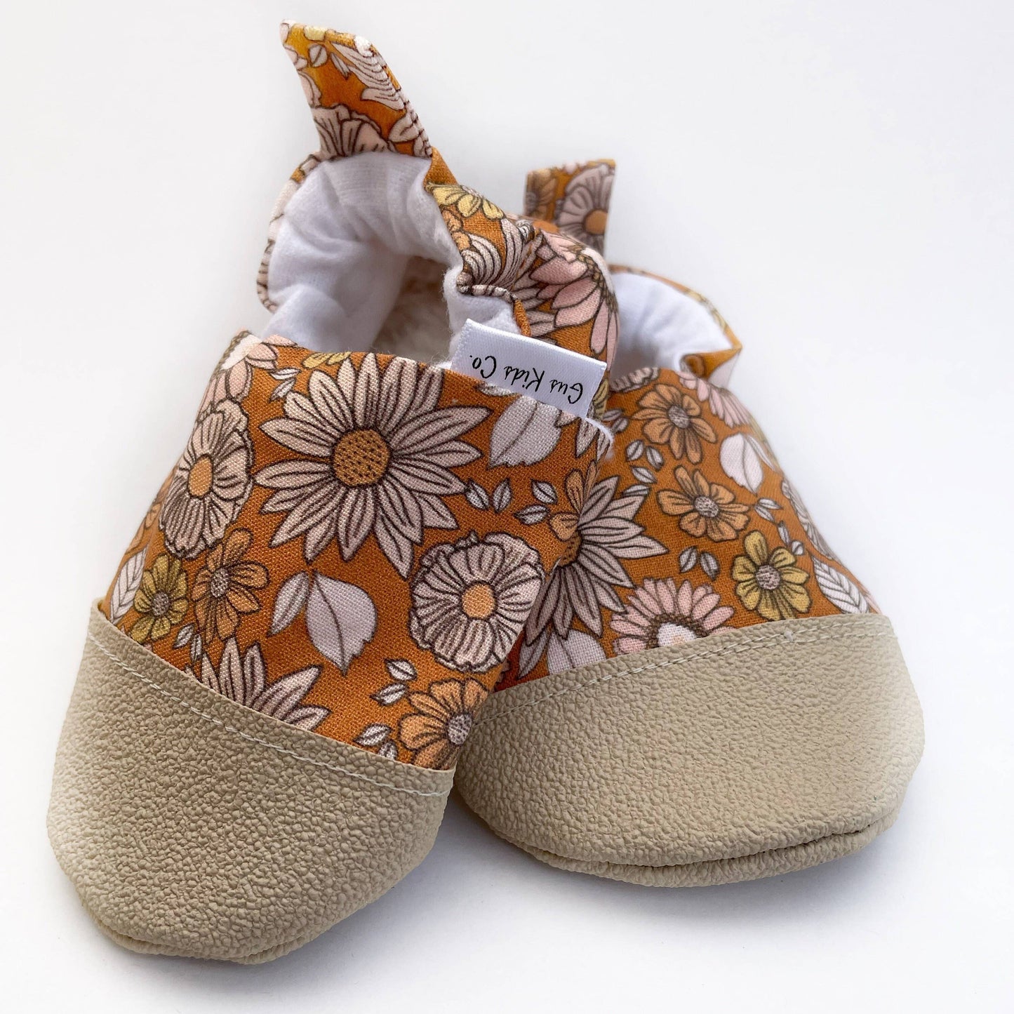 Gus Kids Co. - Autumn Retro Floral Baby Shoes Gus Kids Co.