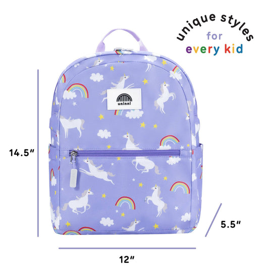 uninni - Ethan Backpack - Rainbow Unicorn uninni