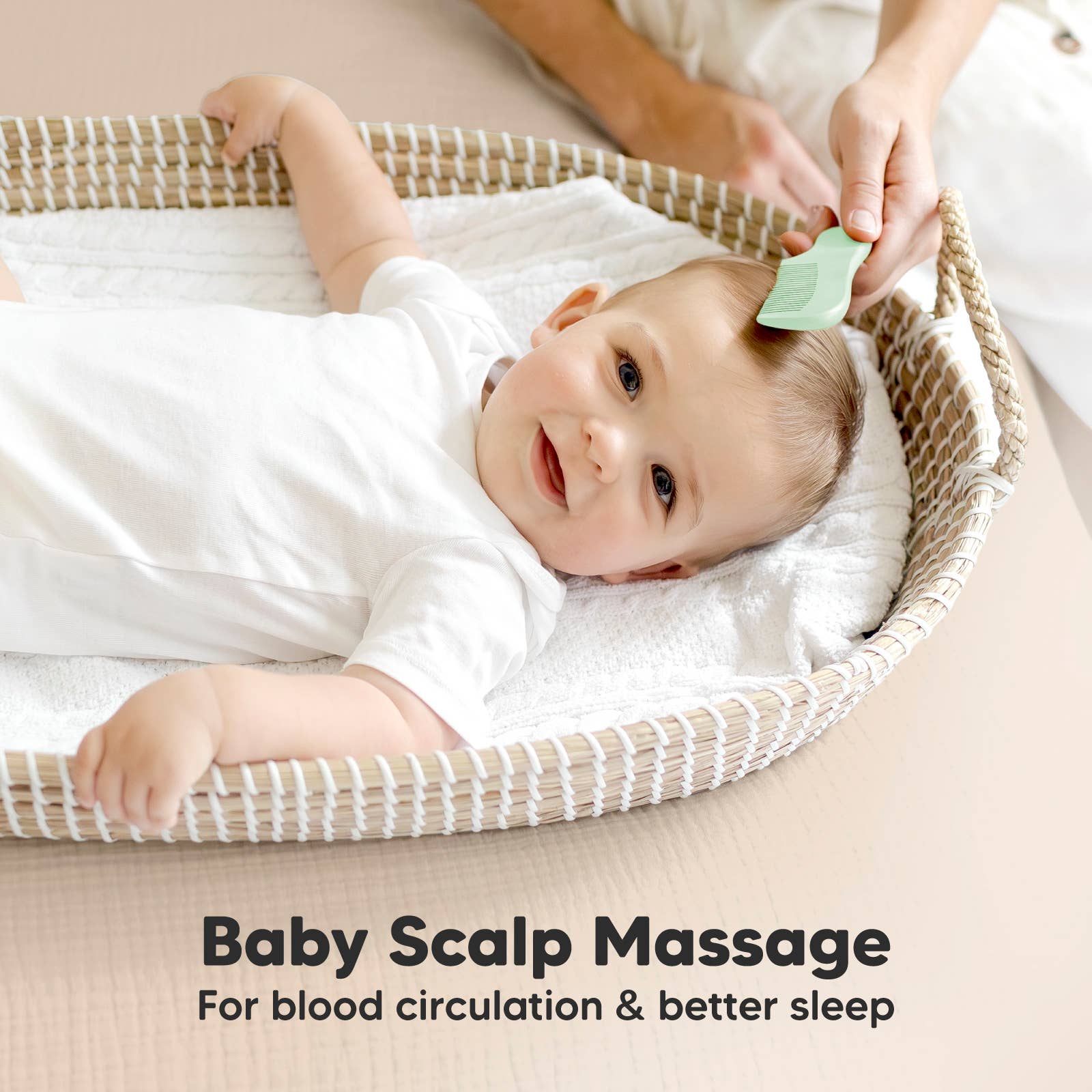 KeaBabies - Baby Hair Brush and Comb Set KeaBabies